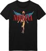 Nirvana T Shirt In Utero Angelic Band Logo Official Mens Black Size XXXXL