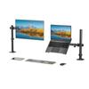Punch-Free Telescopic Monitor Stand with Rotating, Lifting Arm