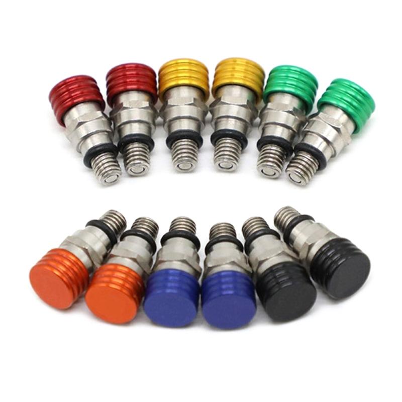 Lot de 2 purgeurs d'air de fourche de 0,8 mm pour soupape de motocross et dirt bike
