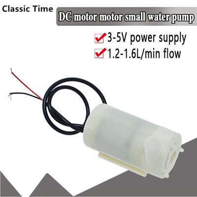 Mute Mini mikro ponorné čerpadlo Motor vodní pumpy DC 3-5V 70-120L/H USB disk vodní pumpa