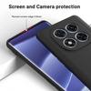 Noble Fashion Solid Colour Shockproof Protective Liquid Silicone Case For Redmi Note 14 Pro Plus 5G/4G