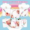ZHEJIA Headband Making Toy, Handmade Kit for Girls, Craft Kit with Stars, Flowers, Hearts, Rhinestones, and a Variety of Decorative Parts, Kids'