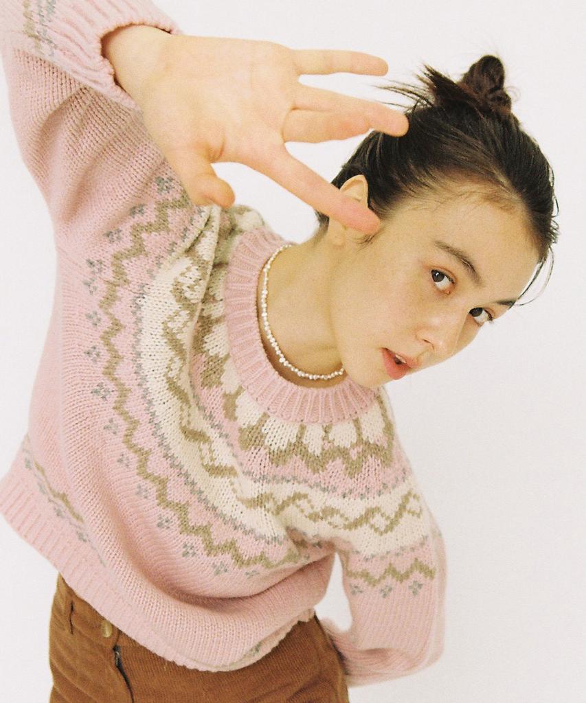 CONICHIWA bonjour Cb Nor Knit (Pink)
