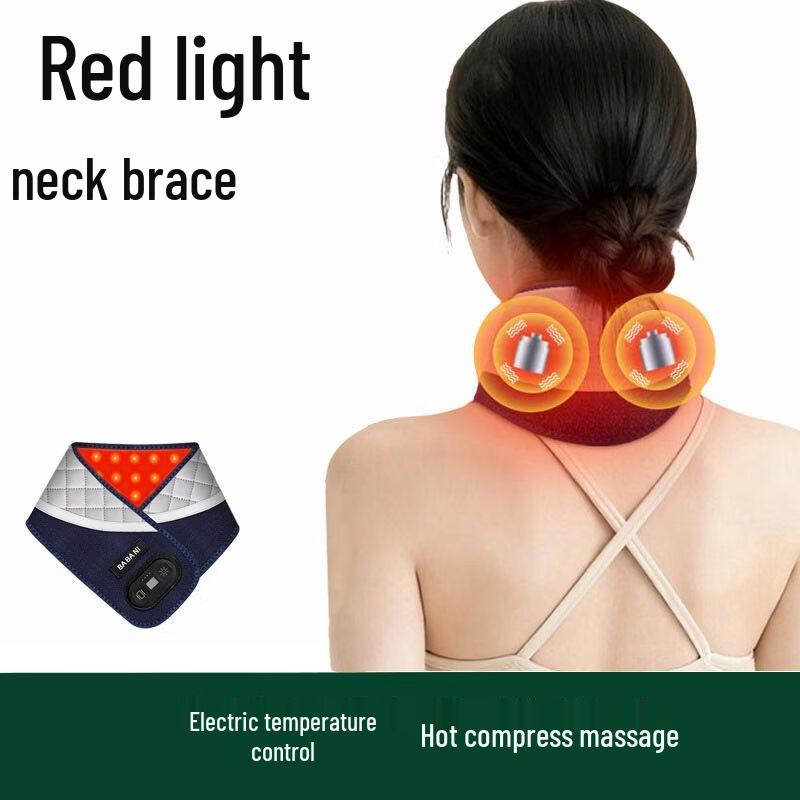 Gleno Portable Graphene Neck Heating Massager