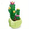 Plant Bonsai Potted Set Preserved Flower Bouquet Succulent Model Building Blocks Kids Puzzle DIY Toys Bricks Christmas Gifts