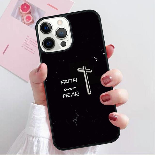 Faith Christian Religious Jesus Phone Case Cover For iPhone 17 Air 16 15 14 12 13 11 Pro MAX apple Plus Coque Shell