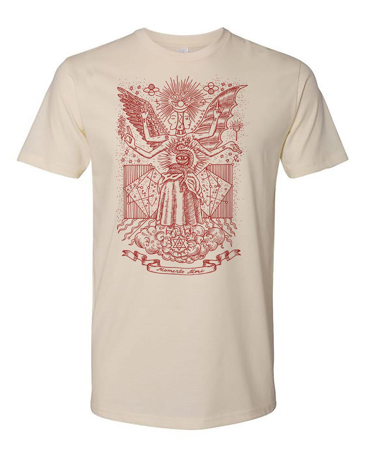 Футболка Cottage Cult Clothing Memento Mori, 100% хлопок, оккультизм, готика, ведьма. M