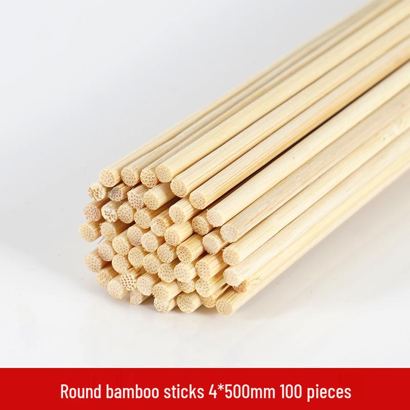 Bamboo and Wooden Craft Sticks: DIY Model Strips and Slices