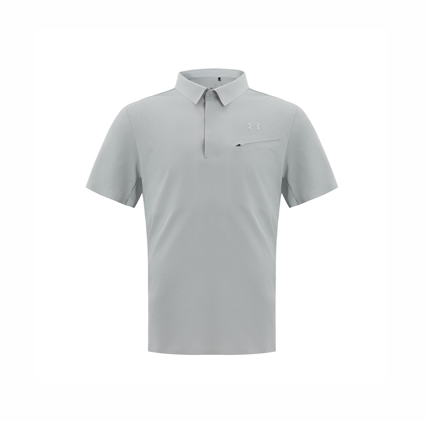 Under Armour Polo Shirt Men s Mountain Gray 15217236 L