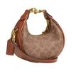 Coach JONIE 15 Printed Logo Cowhide Shoulder Bag Mini Women Brown