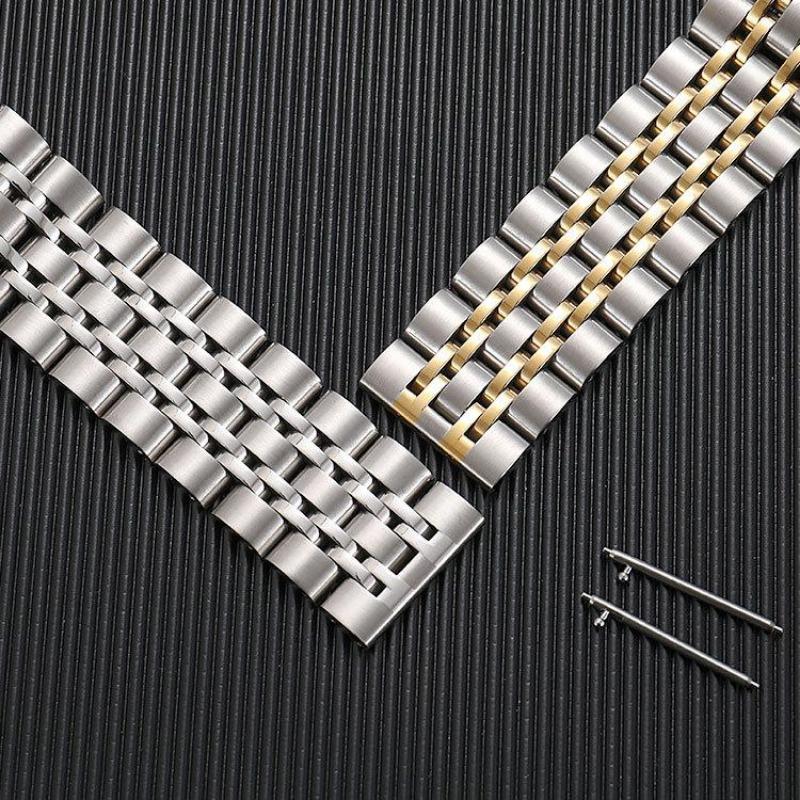 Classic Stainless Steel Band for Samsung Galaxy Watch 42mm 46mm 3 4 5pro 45mm 44mm 22mm 20mm Strap Bracelet for Huawei GT2 GT3PRO