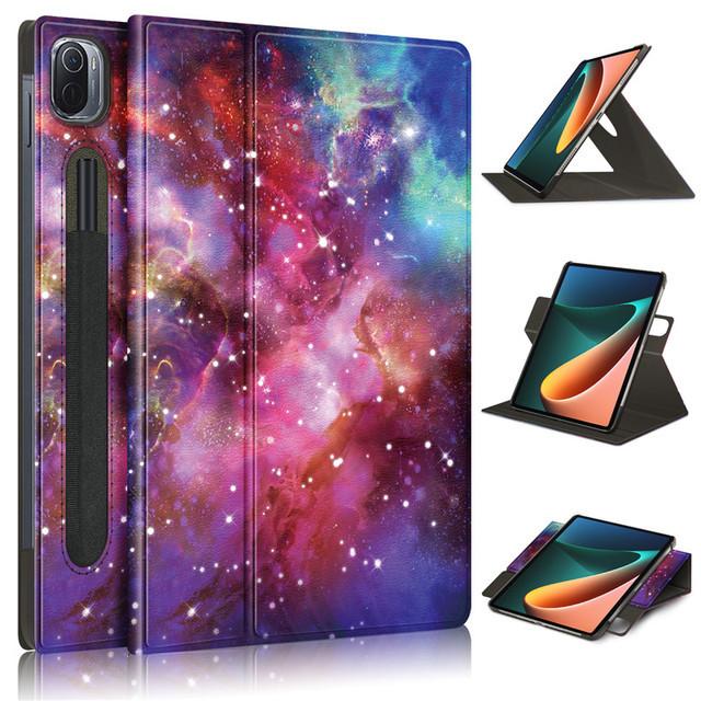 Tablet For Xiaomi MiPad 5 Case 2021 11" 360 Rotation Funda For Xiaomi Pad 5 Pro Cover For Mi Pad 5 Pro With Pencil Holder Case