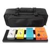 Jufjsfy Guitar Pedal Guitar Effect Pedal Aluminum Alloy Pedal Board with Carrying Effect Pedal Compact Board, Board, Bag, Plate,