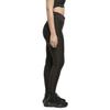 Legging Taille Haute Femme Urban Classics Honeycomb - Noir - S