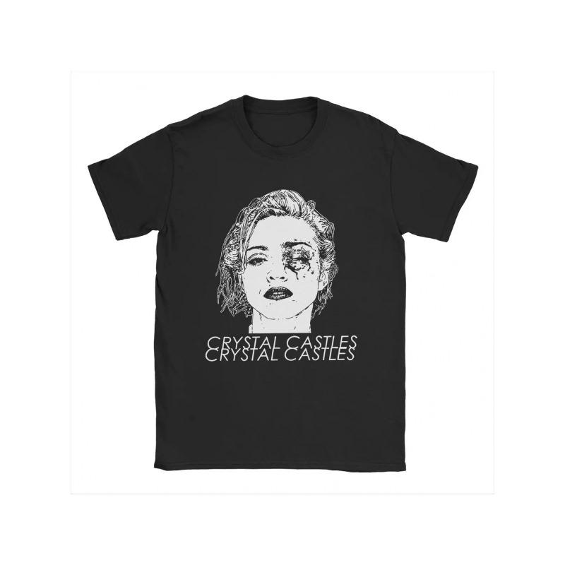 Men s Crystal Castle T-shirt Men s T-shirt Summer Style Unisex Casual Cotton T-shirt S