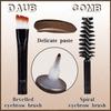 4 Colors Waterproof Shape Liquid Eyebrow Dye Natural Long Lasting Eyebrow Brow Gel Cream Makeup Color Cosmetic