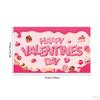 Garden Flag Decor Printed Romantic Holiday Banner Anniversary Valentines Day Party