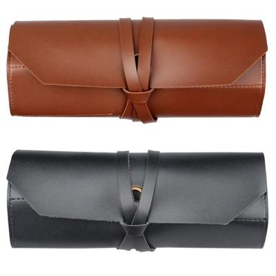 PU Roll Portable Pouch Tool Bag Wrench Tool Foldable Spanner Hammer Camping Pocket Storage Bag Tool Accessories