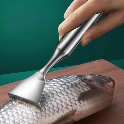 Fish Scaler Thickening 304 Stainless Steel Fish Scale Scraper Kitchen Household Save Labour Fish Killing Special Scaling Tools
