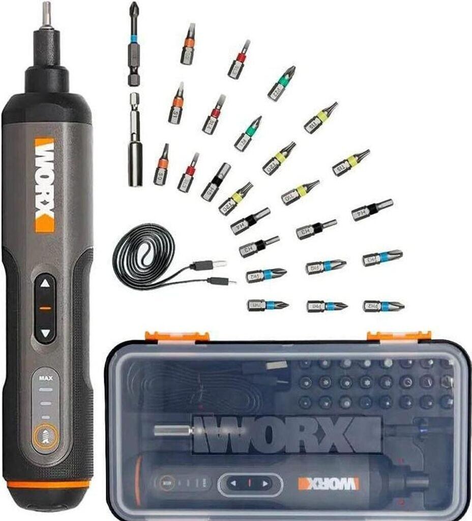 Drill-screwdriver Worx Cordless Screwdriver 4V 26 Pcs. Set