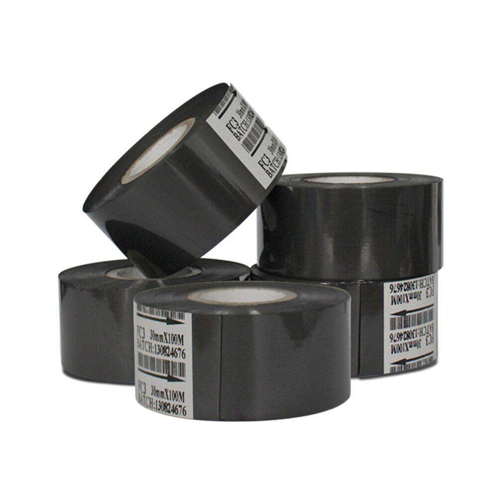 Black Ribbon For For 241/DY8 Date Printer Good Adhesion Clear Stamps Compatible with Multiple Encoder Machines