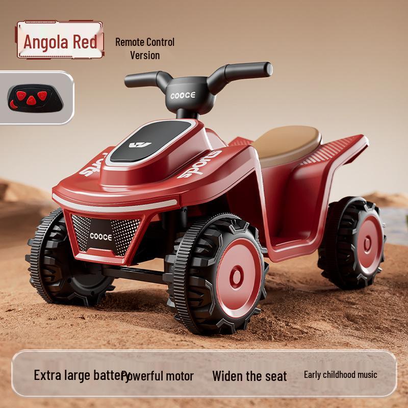 Elektrisches Kinderstrandauto mit Lichtern & Musik, Wiederaufladbares Modell für 1- bis 4-Jährige