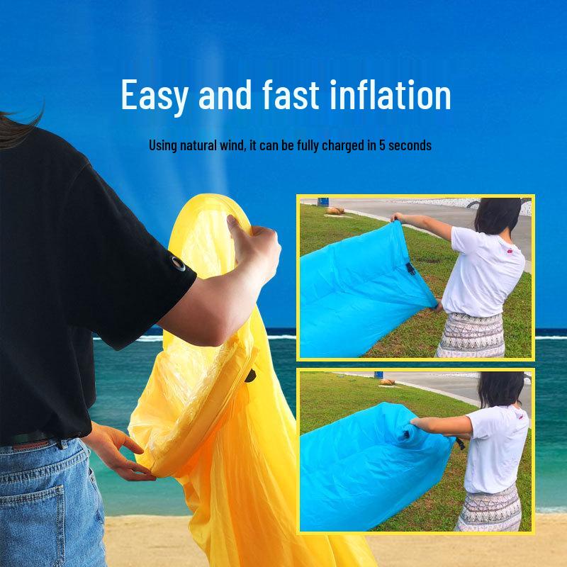 Portable Inflatable Sofa Bed for Outdoor Camping