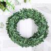 24.6 FT Artificial Green Vines for Decoration Mini Leaf Garland Green Vines Yards Fake Vine Garland Vine Ribbon Wreath Accessory Ivy Garlands for