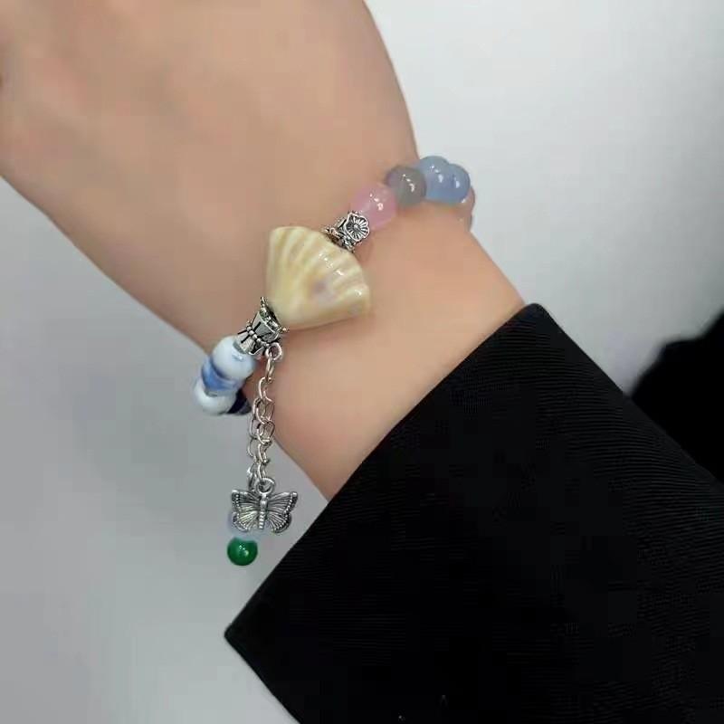 Ceramic Elegant Handcrafted Beaded Bracelet Fashionable And Unique Accessory