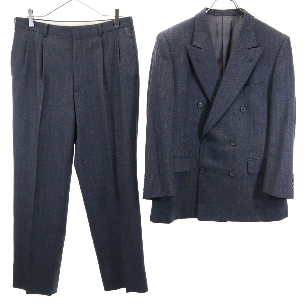 

Aquascutum 90s Made in Japan Wool Old Check Pattern pants suit Setup Men s Used