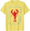 Vintage Red Lobster TShirt Lobster Lover Gifts  Seafood Festival Apparel Y2k Design Crawfish Lover Graphic Outfit Novelty Gift