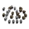 10pcs/Lots Alloy End Tip Tassel Caps Beads Cap End Cap for Beaded Charm Connectors DIY Jewelry Accessories Making Supplies