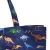 BAREVNÝ STYL CUKROVÍ Plážová taška PET Dinosauří kontinent Objev! Průzkum! (námořnictvo)