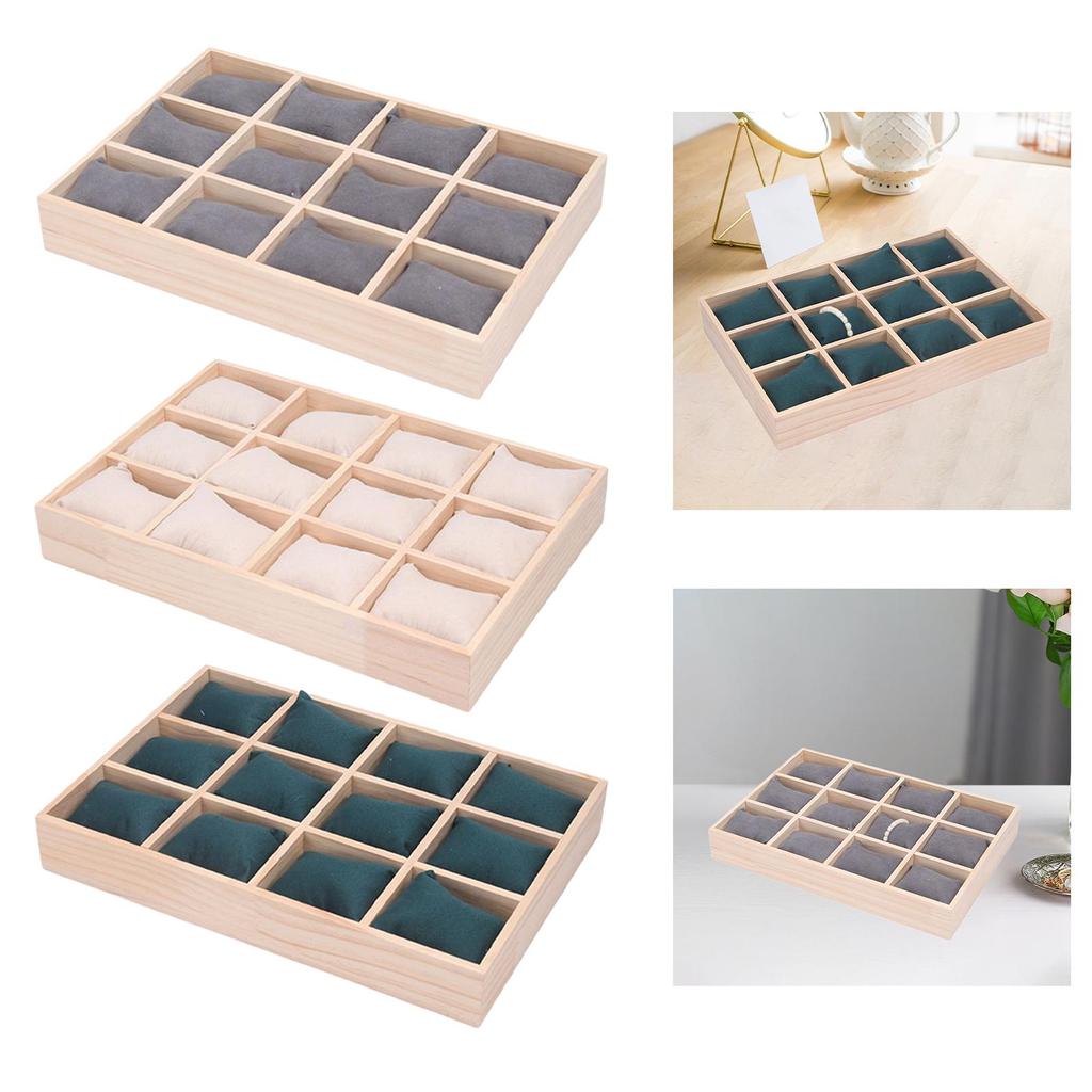 Watch Storage Box Gifts,Versatile Container Portable for Men 12 Compartment Watch Storage Travel Case Bracelet Organizer