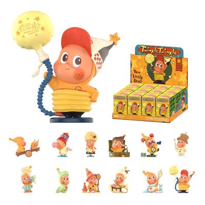 POP MART Pırıltı Pırıltı Küçük Bir Yıldız Ol Serisi Pop Mart Gachapon Kör Kutu Figür Plastik Model Premium Oyuncak PVC Yumuşak Vinil Orijinal Karakter