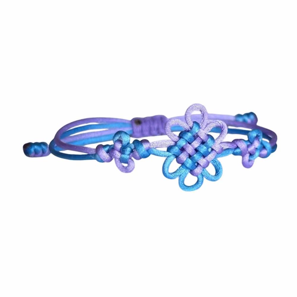 KPop Demon Hunters Rumi Cosplay Accessories Chinese Knot Braided Bracelet HUNTR/X Idol Mira Zoey Friendship Bracelet Fans Gift