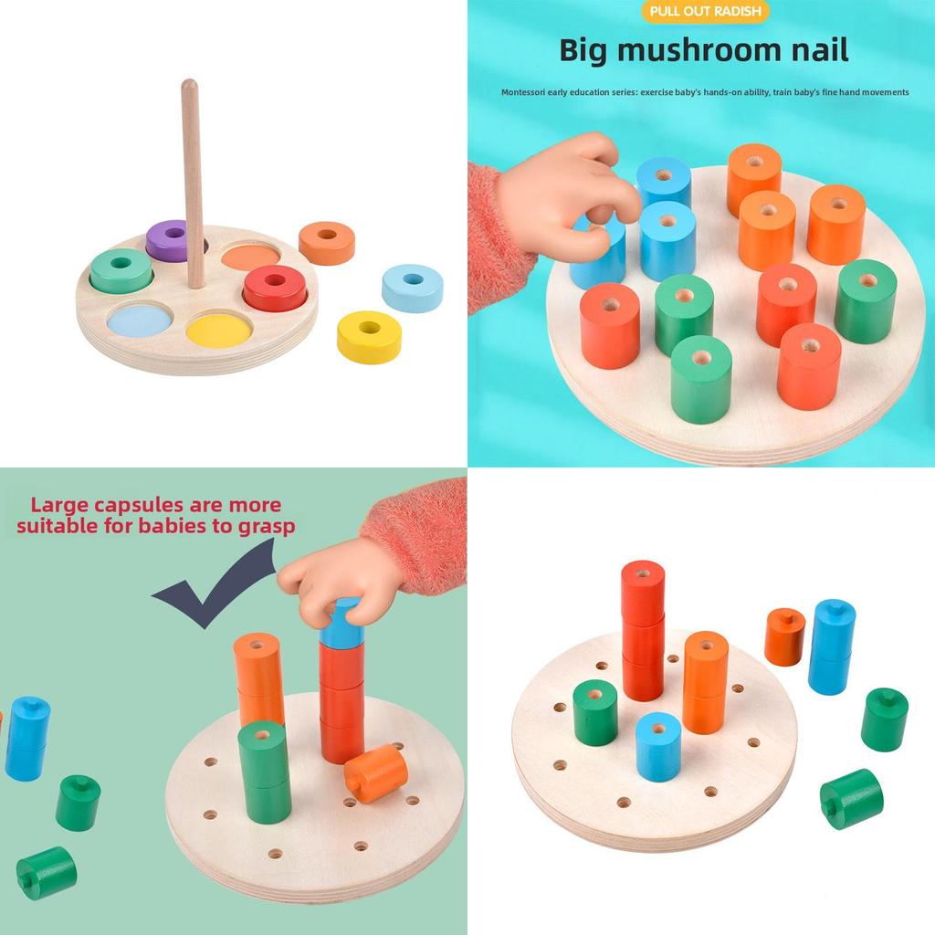 Wooden Children Puzzle Toy For Toddlers Educational Play
