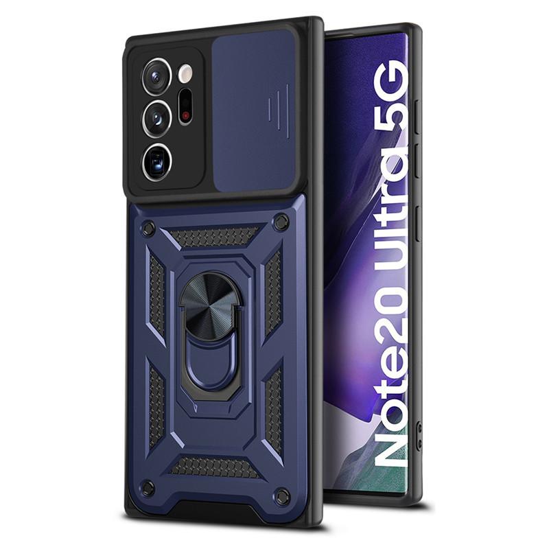 Suitable for Samsung A72 Sergeant Ring Bracket Mobile Case S21FE Swing Arc Window Car Magnetic Suction Case