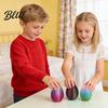Easter Egg Toy Funny Twist Fidget 3D Printed Spiral Figurine Hand Stress Reliever Rotating Puzzle for Adults Anxiety Relief Gradient Color
