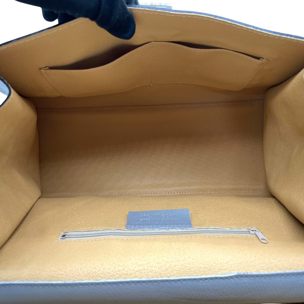 Used CAMELLIAHandbag gray leather/Suede Women