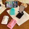 Foldable, Height-adjustable, Retractable, Lazy Live Streaming Tablet Desktop Stand, Portable and Convenient