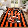 Koberová rohožka Cincinnati Bengals do obývacího pokoje nebo ložnice Ochranná podložka pod židli Kancelářská dekorace Vánoční dárek Dárek k narozeninám