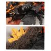Artificial Leaves Wreath Halloween Wreath Decoration 40cm/15.7inch for Front Door Entryway, Porch, Wall Display Use