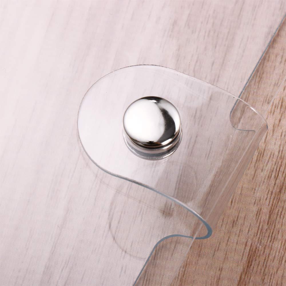 School Agenda Clip File Plastic Transparent Loose Leaf Ring Binder Planner Notebook