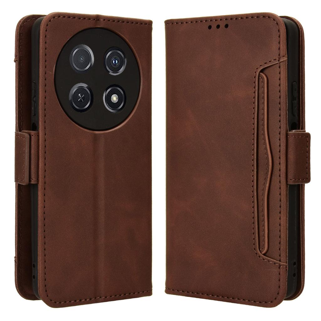 For Huawei Nova 13i 4G/nova 12i 4G/Enjoy 70 Pro Case PU Leather Stand Function Multiple Card Slots Phone Cover