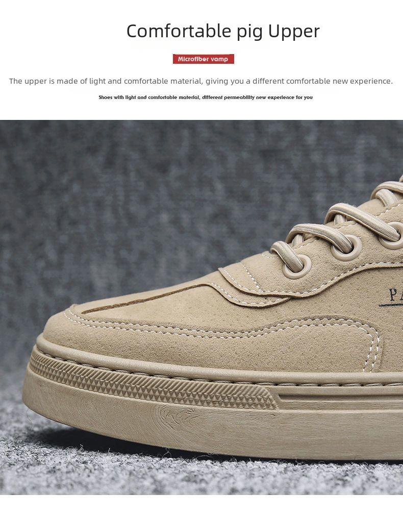 2024 Men's Spring Lightweight, Wear-Resistant Sneakers - Trendy Korean Style Casual Sports Shoes