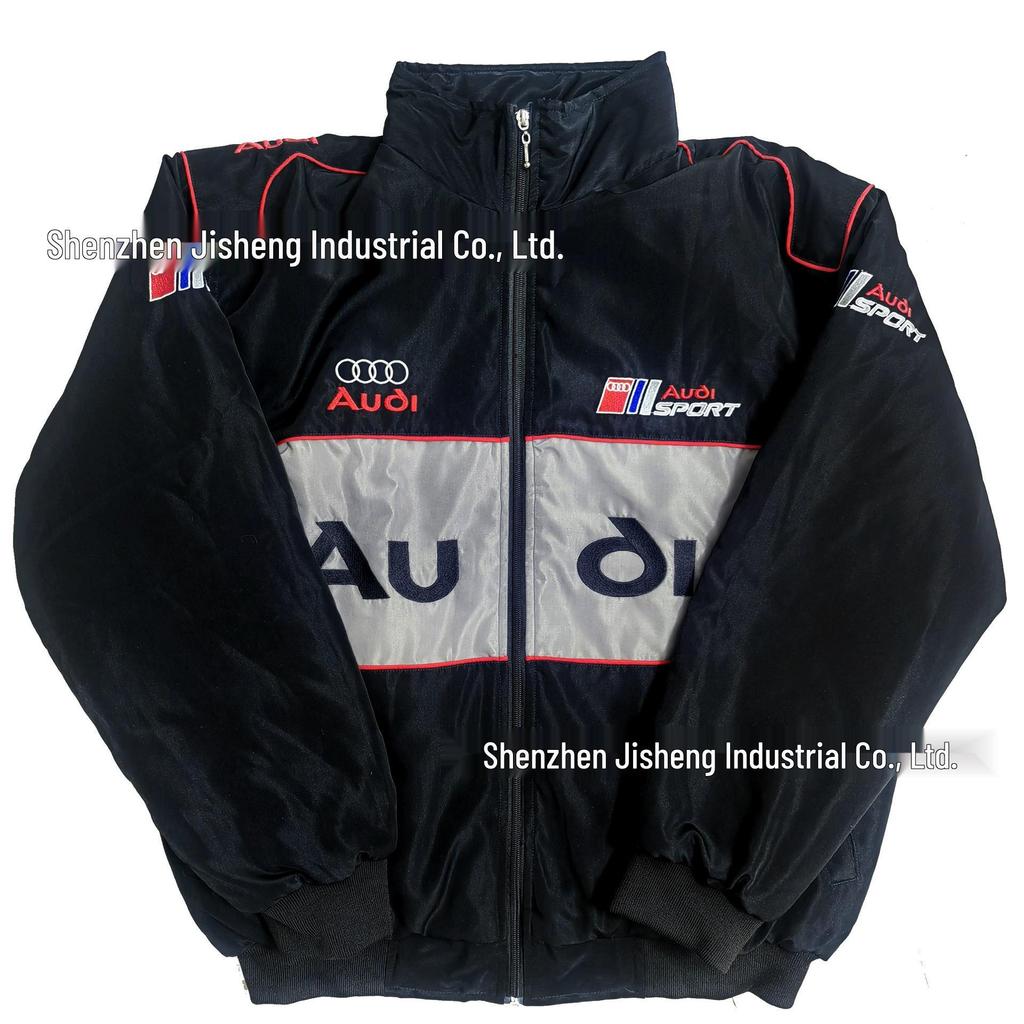 Export Gränsöverskridande Bästsäljare F1 Racing Motorcykeldräkt: Full brodyr, Ridkostym, Vinterkläder, Bomullsvadderad jacka.