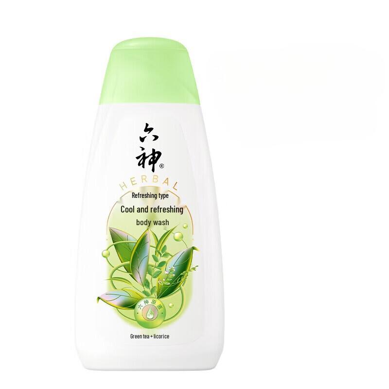 Liushi Cooling & Refreshing Green Tea Licorice Shower Gel