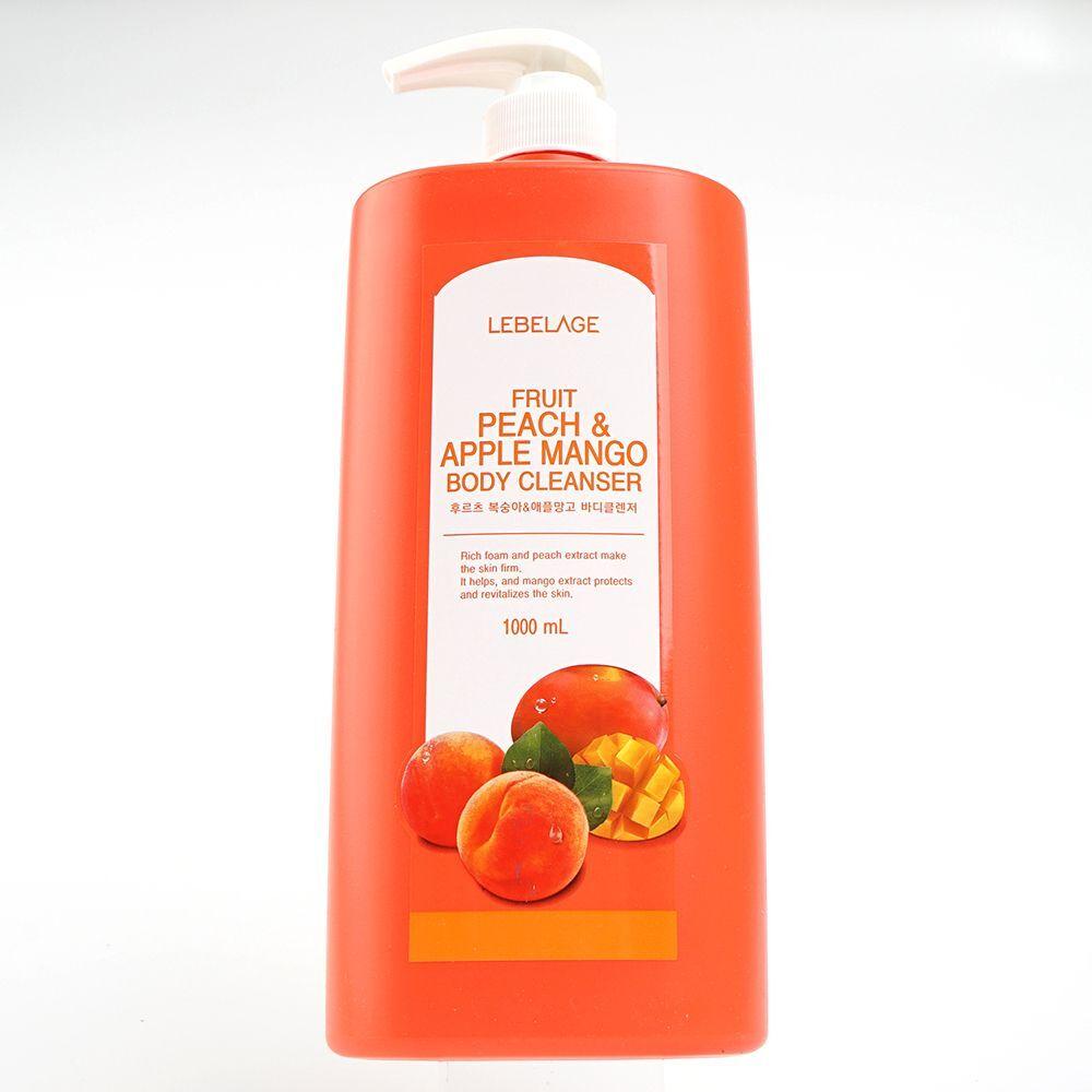 

BJOWYUKJ Peach Extract Shower Body Cleanser Large Capacity 1000ml