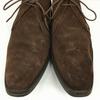 Finsbury Goodyear Welted Zamszowe Skórzane Buty Chukka Ciemnobrązowe Rozmiar 11 29.5(UŻYWANY)
